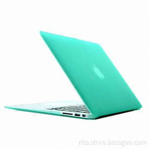 Green Color Silicone Matte Hard Case for 13-inch New Launched MacBook Pro with Retina, 2013 Model
